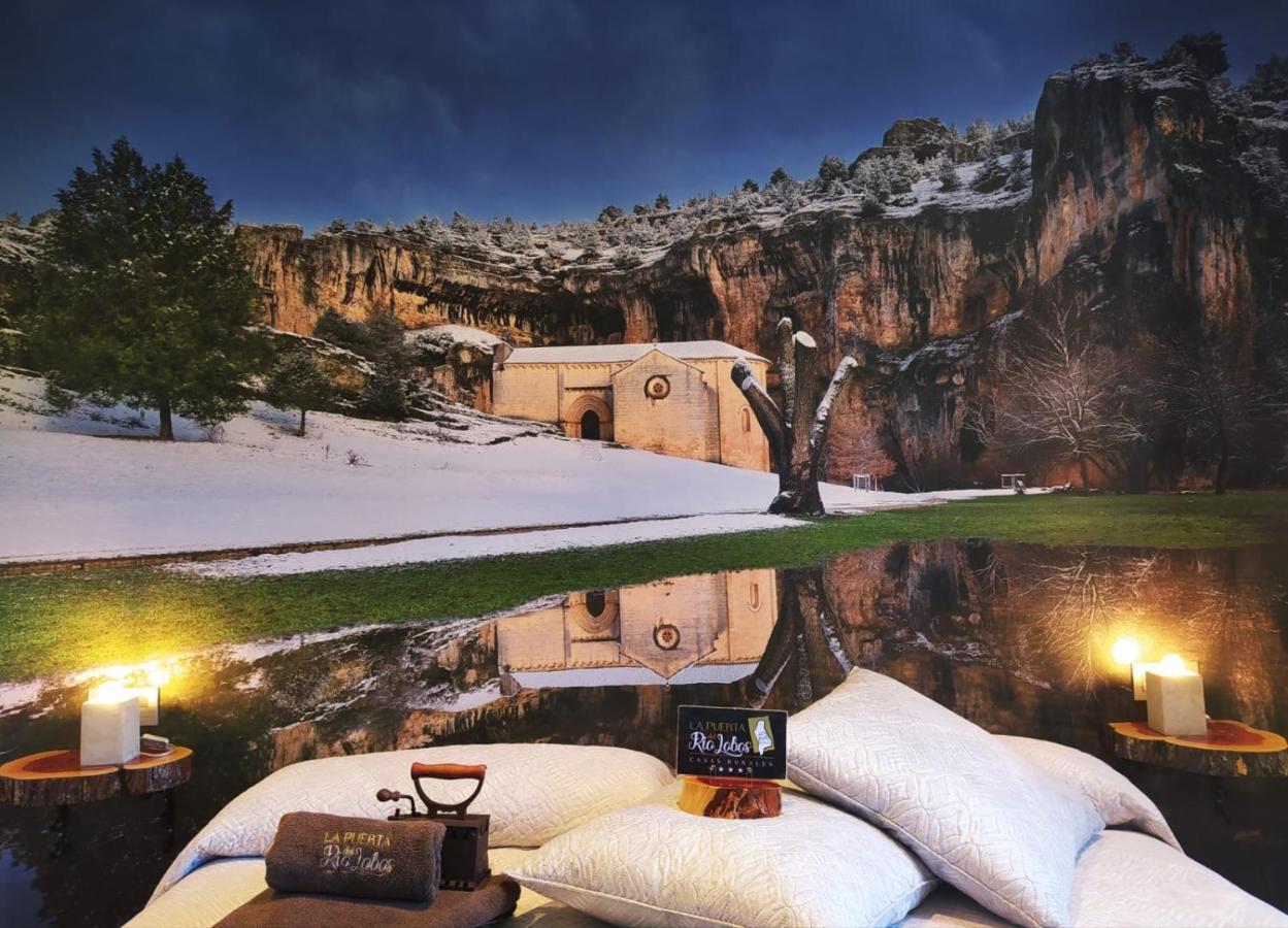 Casa Rural La Puerta Del Rio Lobos Сан-Леонардо-де-Яґуе Екстер'єр фото